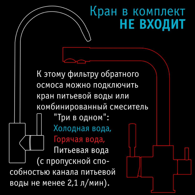 Прямоточная система обратного осмоса atoll TWIST M (без крана) (арт. ATEFDR136)