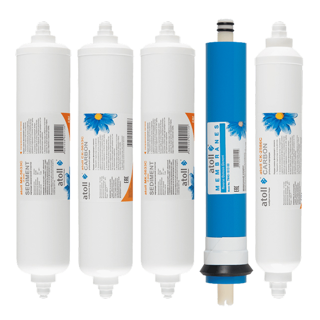 Набор фильтрующих элементов atoll №106m STDA (для А-560Еm SailBoat, А-550m SailBoat) (арт. ATECRT099)