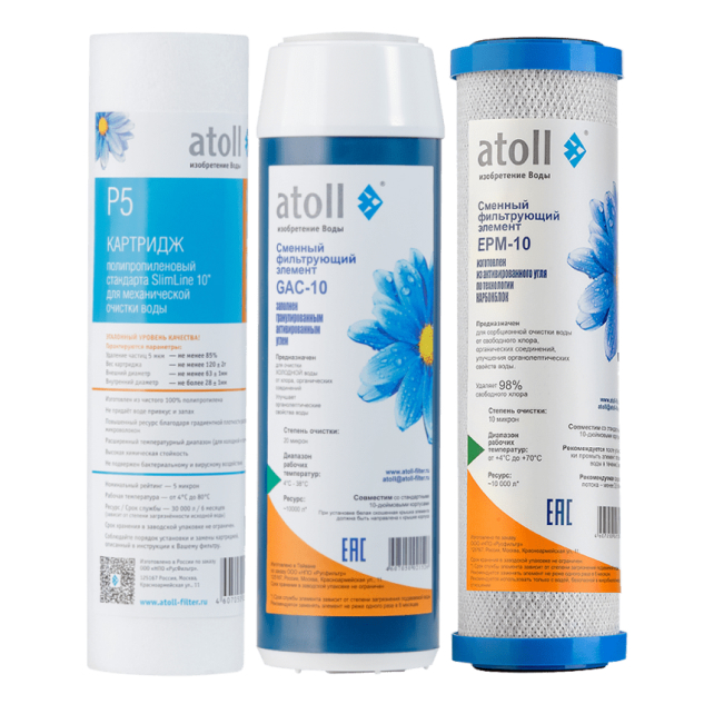 Набор фильтрующих элементов atoll №303 STDA (для D-31, A-313E, A-314E) (арт. ATECRT429)