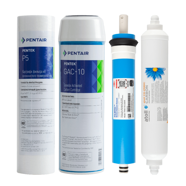 Набор фильтрующих элементов atoll №101 STD (для A-450, A-460, A-445) (арт. ATECRT101)