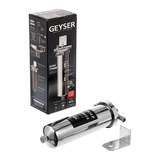 Корпус фильтра Гейзер Тайфун 10SL 1/2" (арт. 50651)