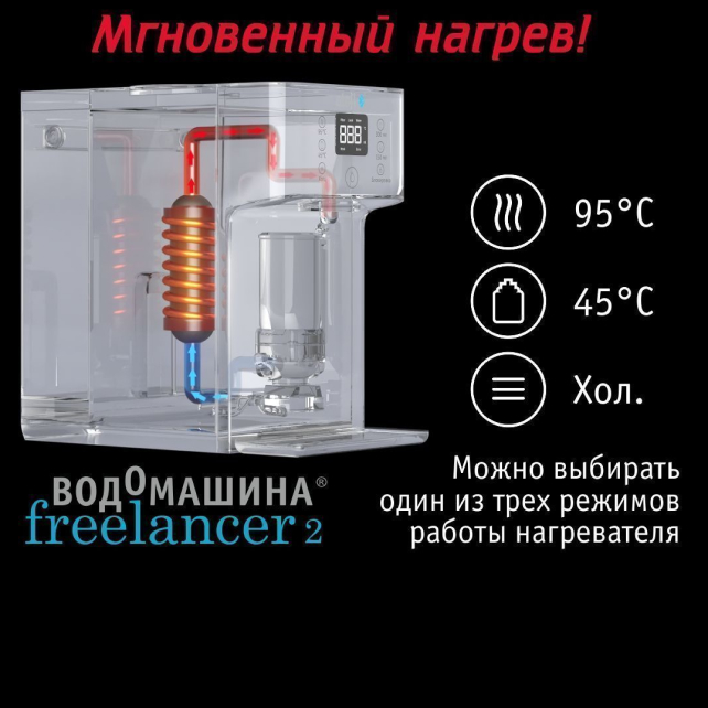 Водомашина atoll Freelancer 2 (арт. ATEFDR127)