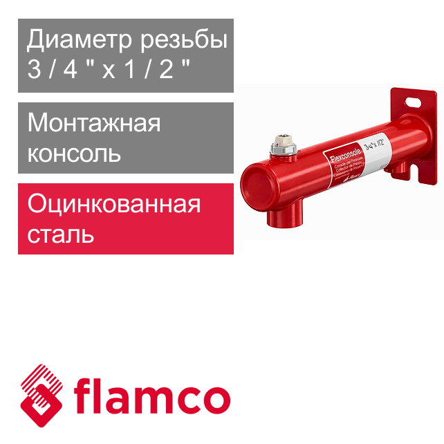 Монтажная консоль для расширительного бака 3/4" х 1/2" Flamco Flexconsole (арт. 27910)