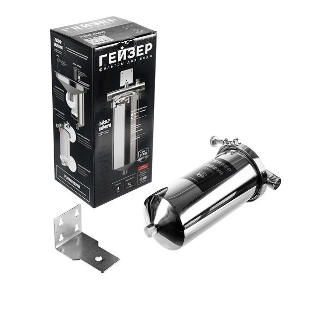 Корпус фильтра Гейзер Тайфун 10ВВ 1" (арт. 50647)