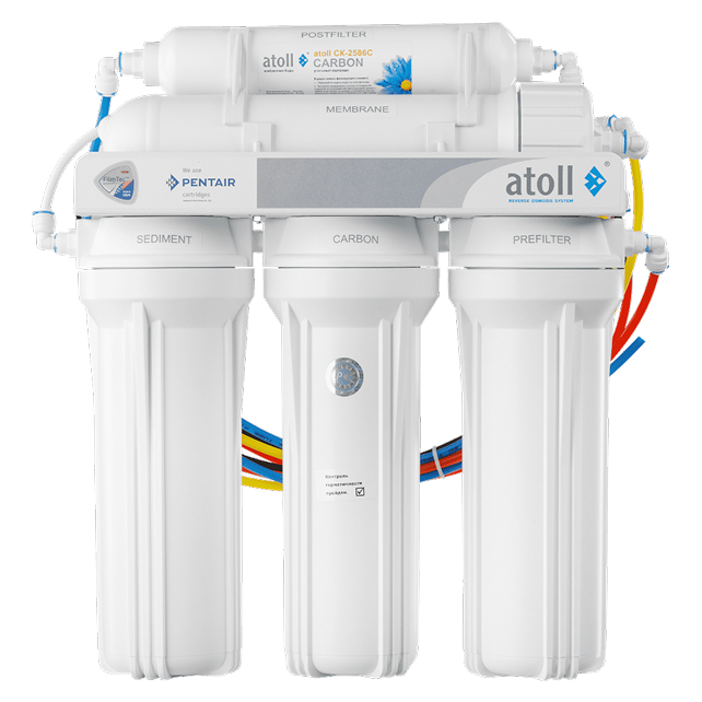 Система обратного осмоса atoll A-550 STD (без питьевого крана) (арт. ATEFDR052)
