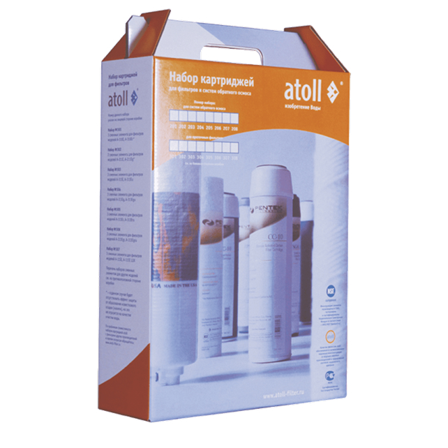 Набор фильтрующих элементов atoll №203 STD (префильтры для A-575, A550, A-560) (арт. ATECRT203)